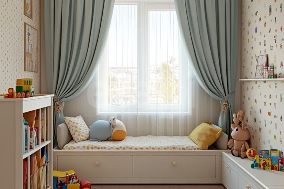 Продаётся 2-комнатная квартира, 60.6 м²