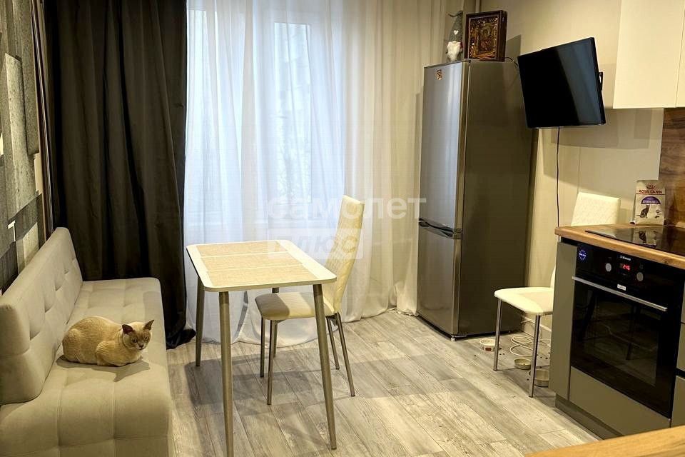 Продаётся 1-комнатная квартира, 38.7 м²
