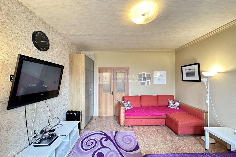 Продаётся 1-комнатная квартира, 39.9 м²
