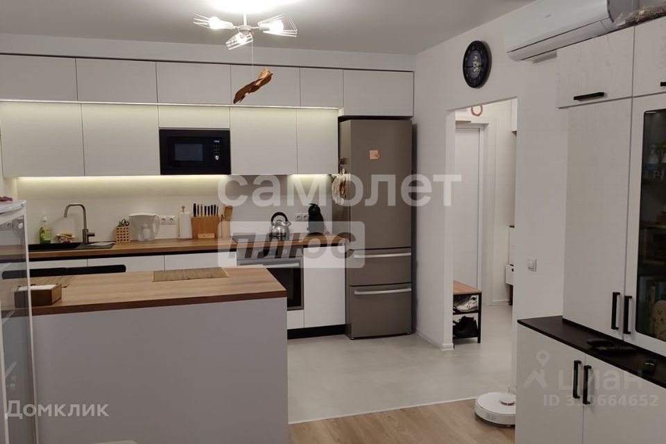 Продаётся 2-комнатная квартира, 53.5 м²
