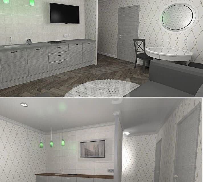 Продаётся 1-комнатная квартира, 41.1 м²