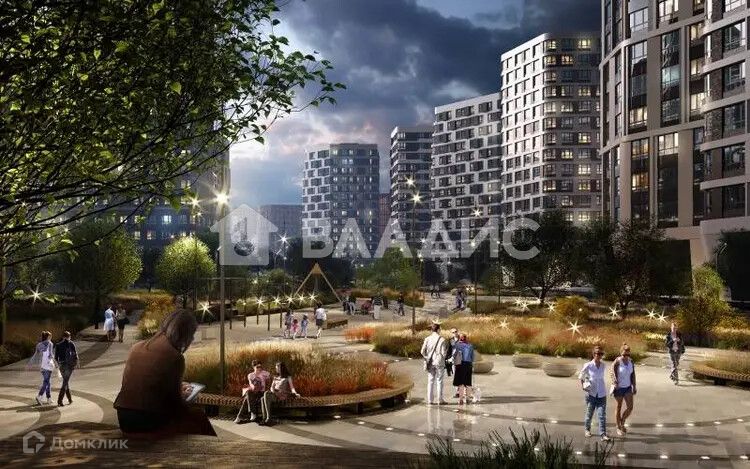Продаётся 1-комнатная квартира, 40.9 м²