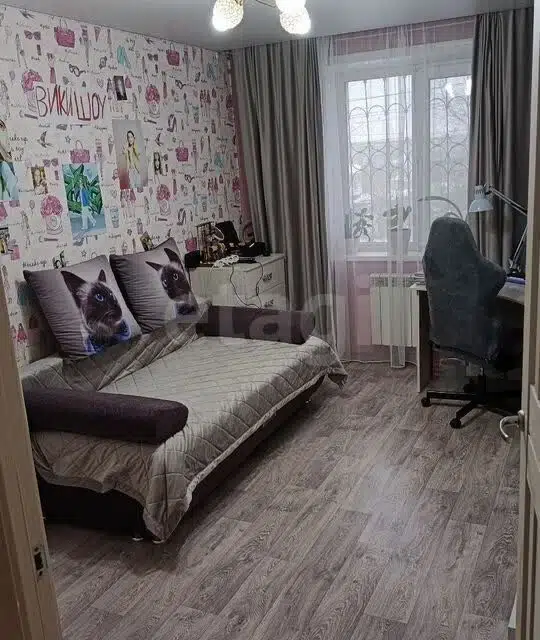 Продаётся 2-комнатная квартира, 52.8 м²