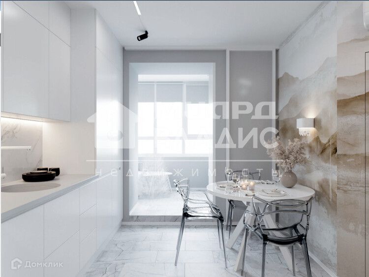 Продаётся 1-комнатная квартира, 39.1 м²