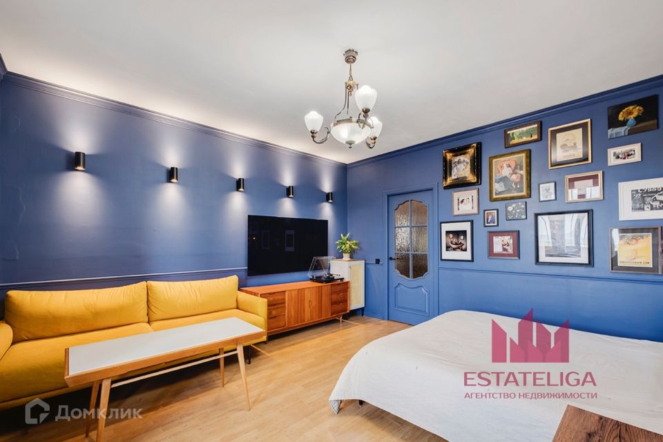 Продаётся 1-комнатная квартира, 46 м²