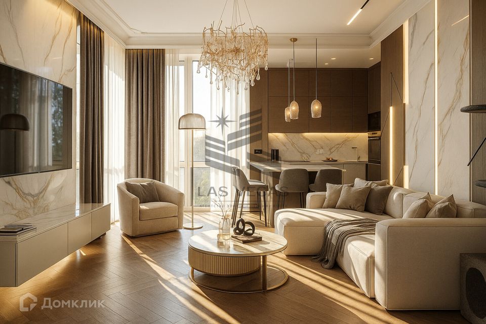 Сдаётся 3-комнатная квартира, 129 м²