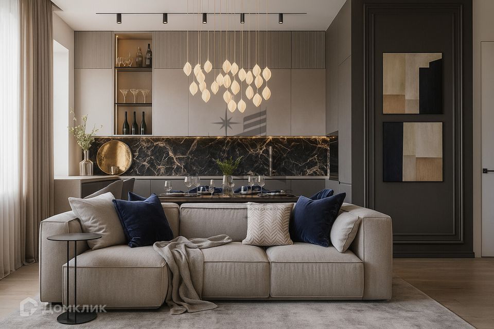 Сдаётся 3-комнатная квартира, 115 м²