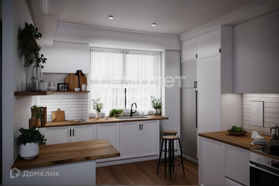 Продаётся 3-комнатная квартира, 60.9 м²