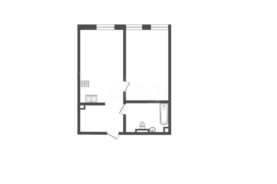 Продаётся 2-комнатная квартира, 47.7 м²