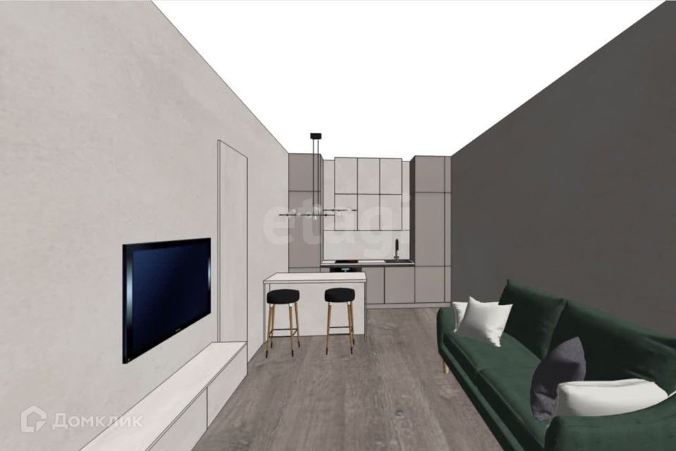 Продаётся 2-комнатная квартира, 62.7 м²
