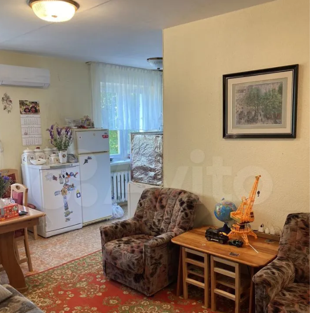 Продаётся 3-комнатная квартира, 59 м²