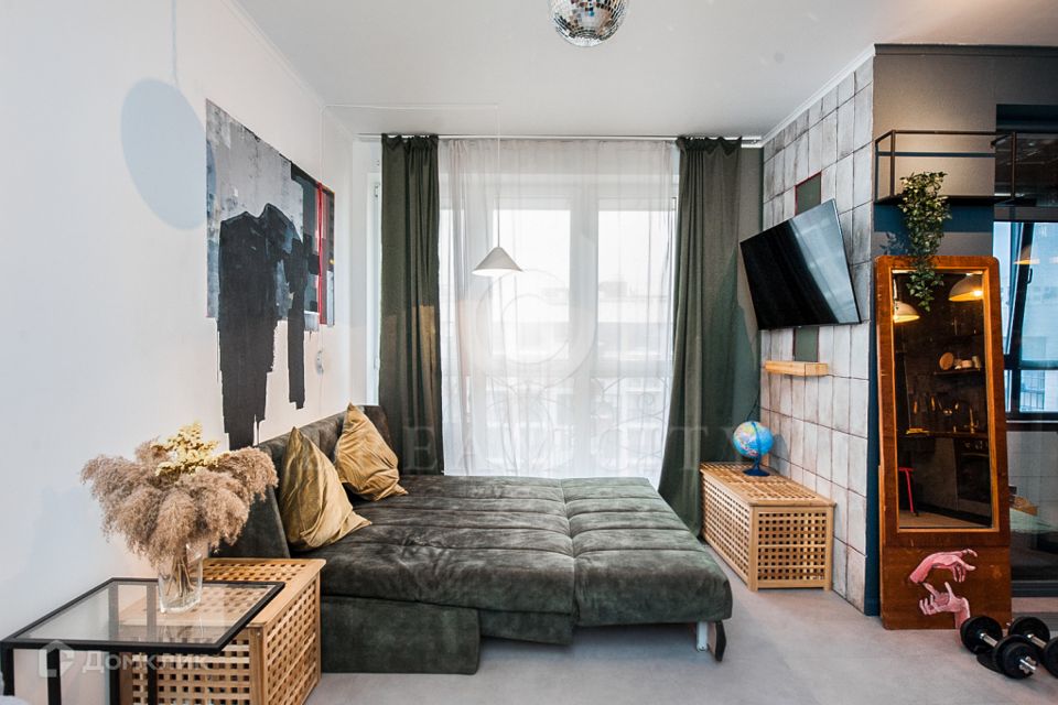 Продаётся студия, 37 м²