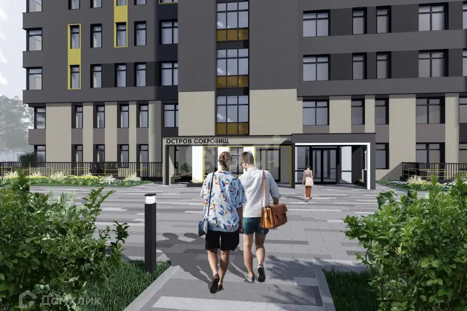 Продаётся 2-комнатная квартира, 44.46 м²