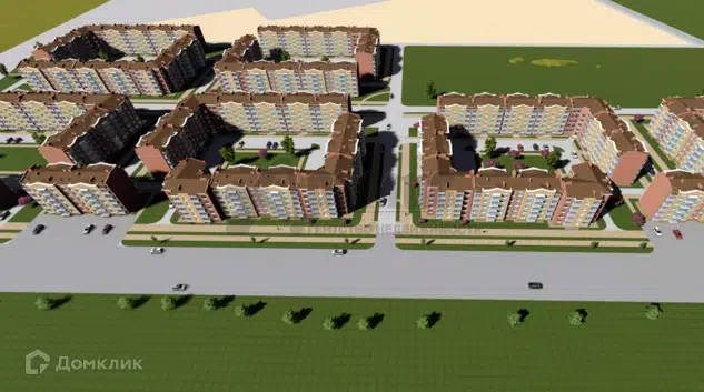 Продаётся 1-комнатная квартира, 44.6 м²
