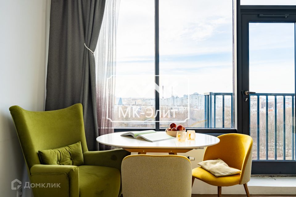 Продаётся 1-комнатная квартира, 43.7 м²