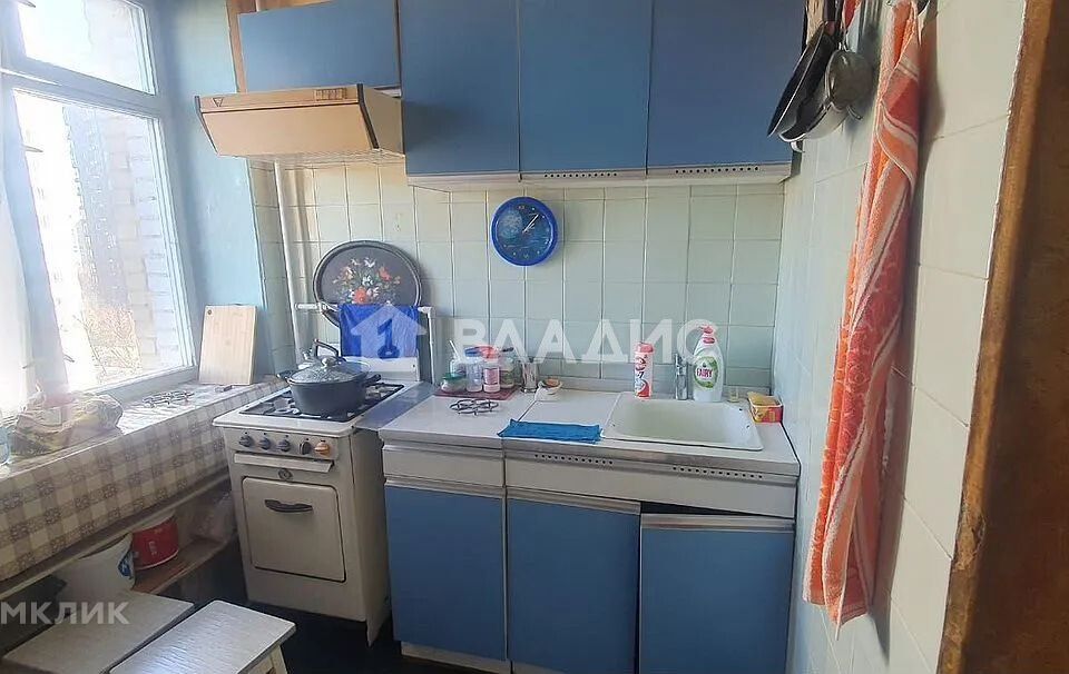 Продаётся 3-комнатная квартира, 57 м²