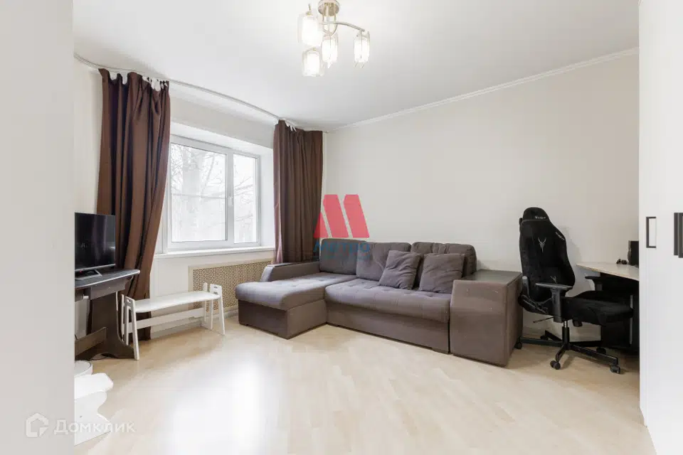 Продаётся 2-комнатная квартира, 54.9 м²