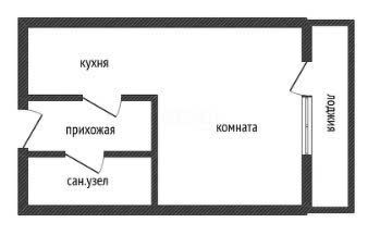 Продаётся студия, 24 м²