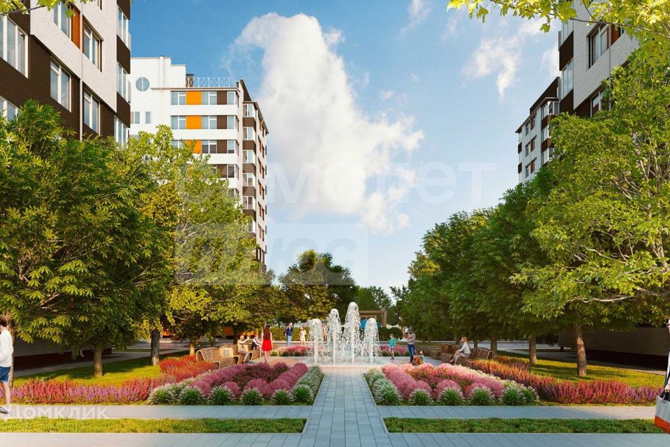 Продаётся 1-комнатная квартира, 34.9 м²