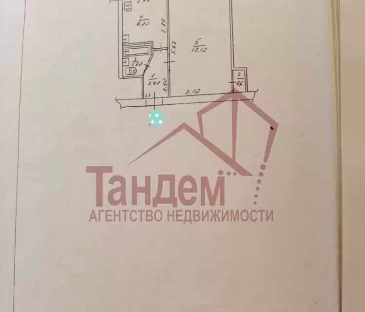 Продаётся 1-комнатная квартира, 29.4 м²
