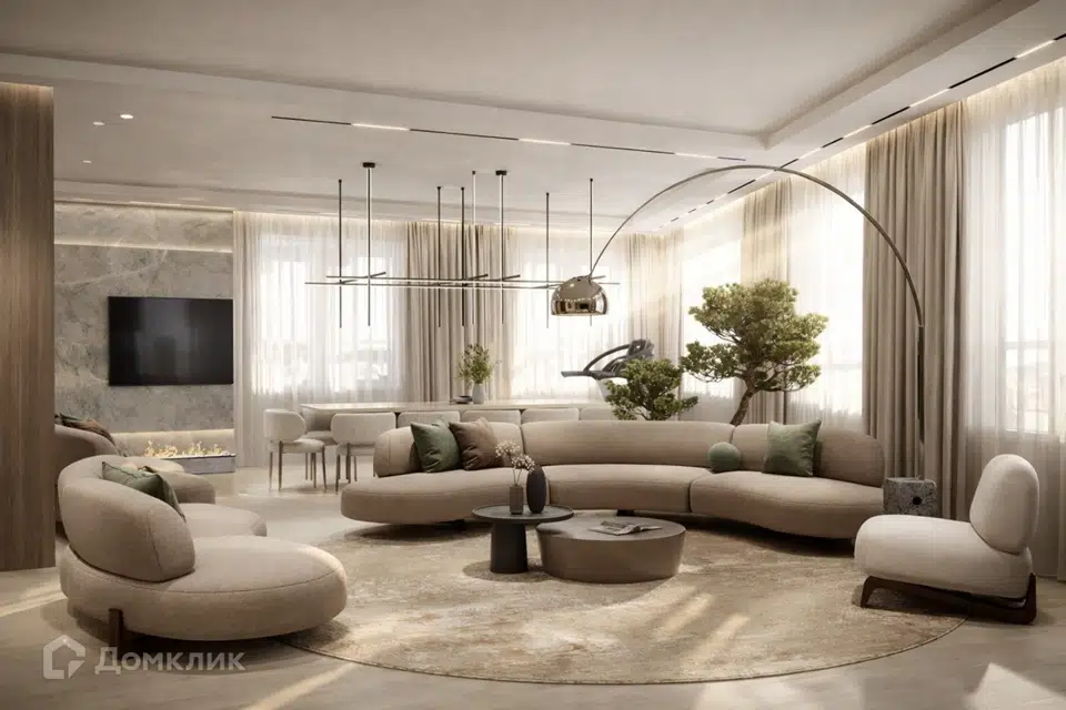 Продаётся 2-комнатная квартира, 74.2 м²