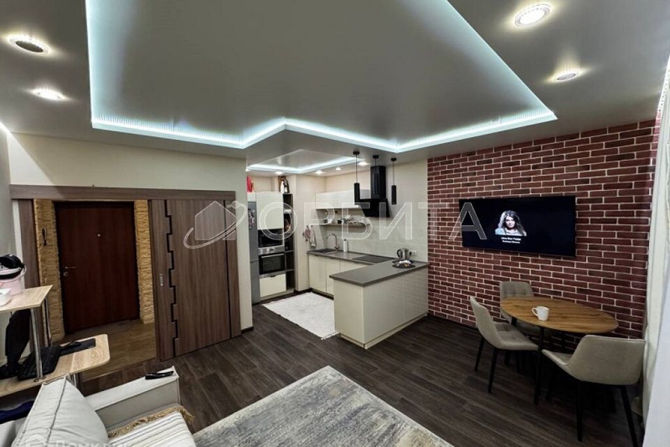 Продаётся 1-комнатная квартира, 43.1 м²