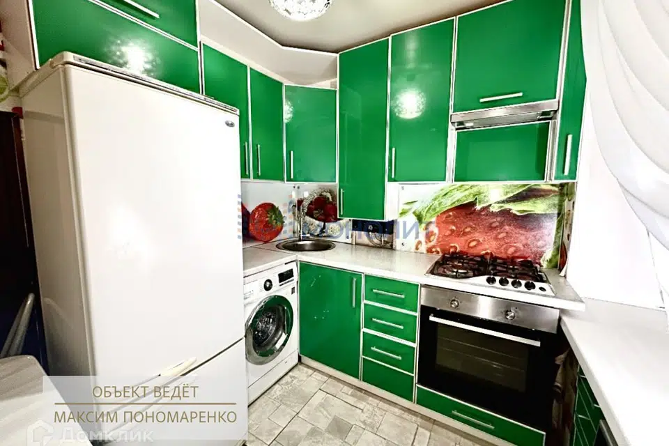 Продаётся 4-комнатная квартира, 67.3 м²