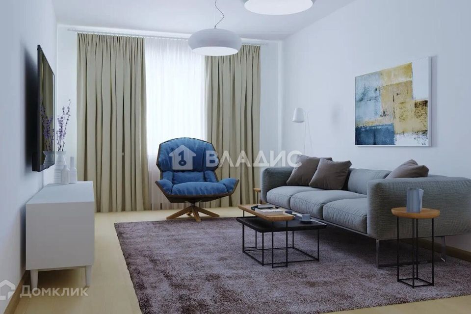 Продаётся 1-комнатная квартира, 38.4 м²