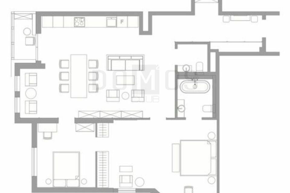 Продаётся 2-комнатная квартира, 106.2 м²