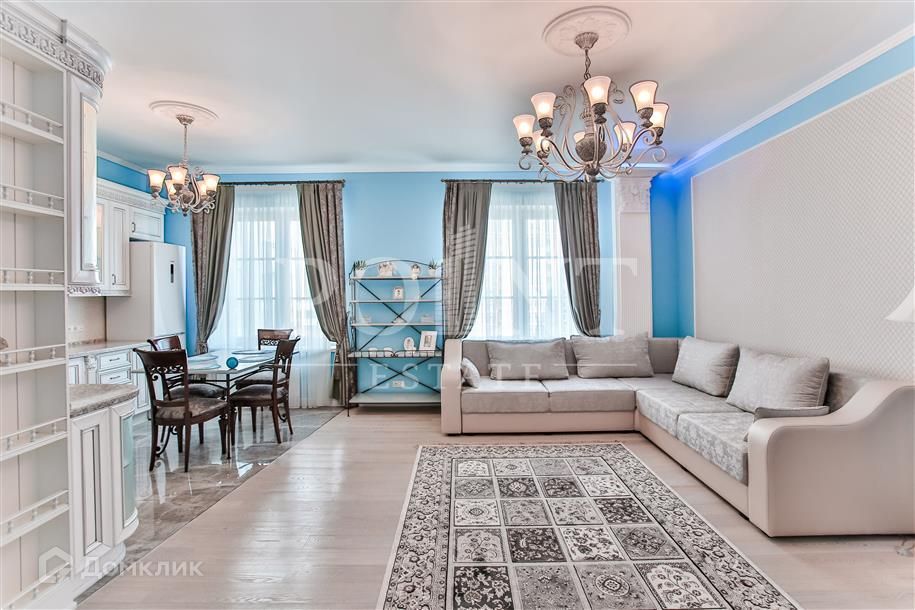 Сдаётся 2-комнатная квартира, 74 м²