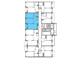 Продаётся 2-комнатная квартира, 70.3 м²