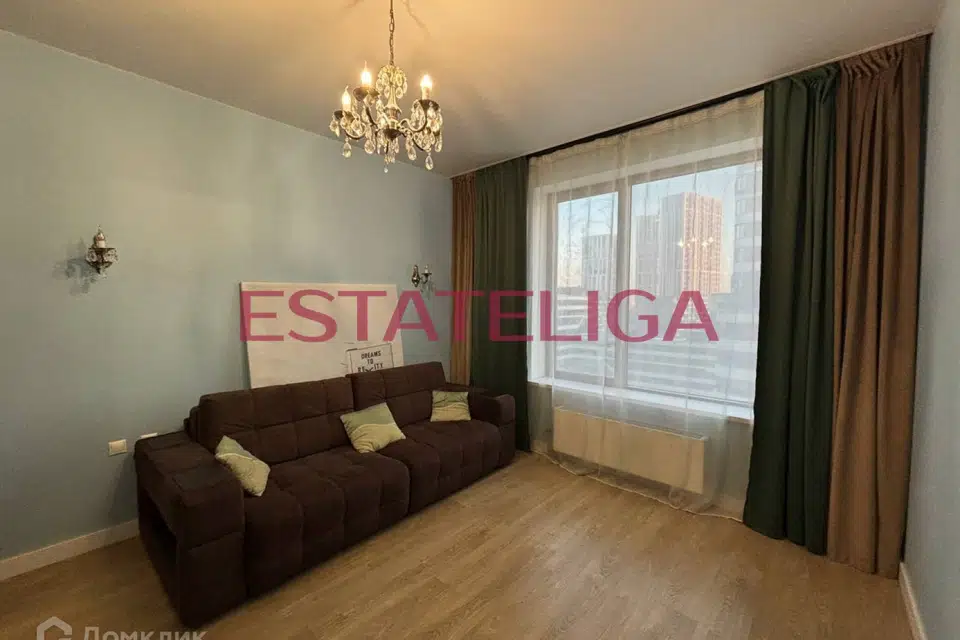 Продаётся 1-комнатная квартира, 43 м²