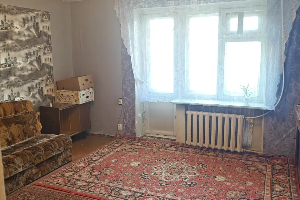 Продаётся 1-комнатная квартира, 43.4 м²