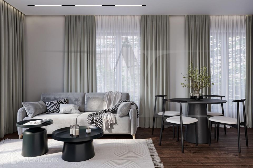 Продаётся 3-комнатная квартира, 65 м²