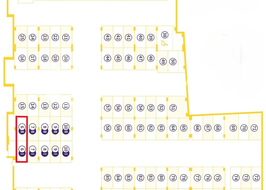 Продаётся машиноместо, 45.8 м²