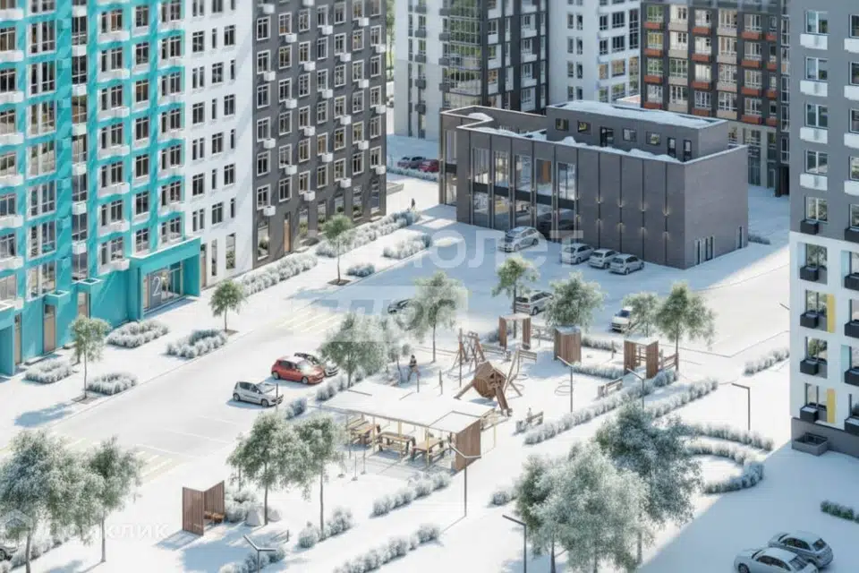 Продаётся 1-комнатная квартира, 41 м²