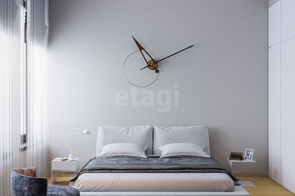 Продаётся 1-комнатная квартира, 48.8 м²