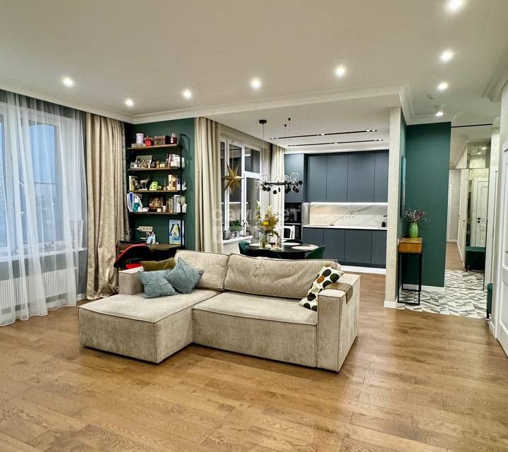 Продаётся 3-комнатная квартира, 87.6 м²