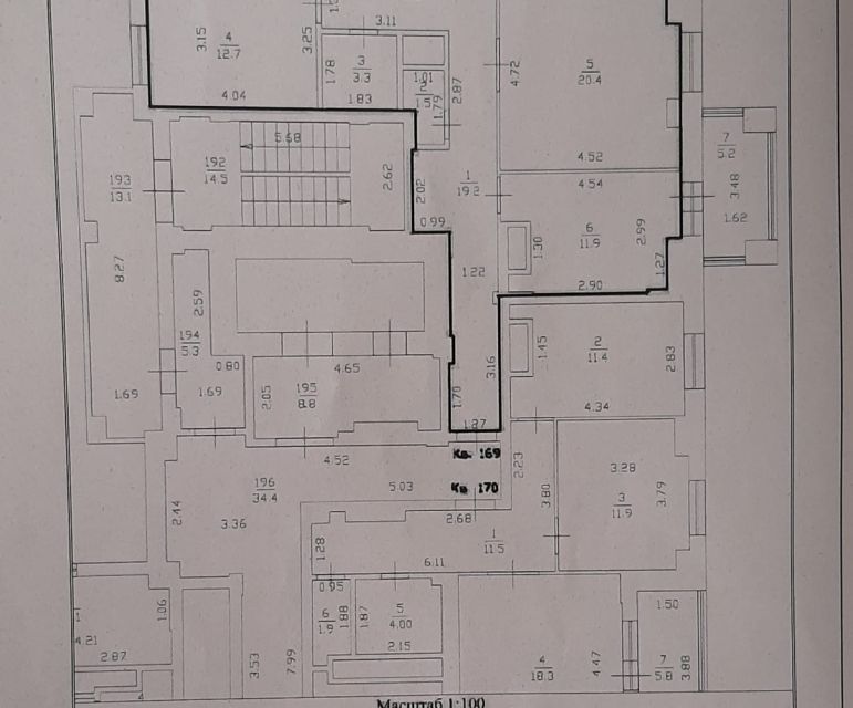 Продаётся 2-комнатная квартира, 69 м²