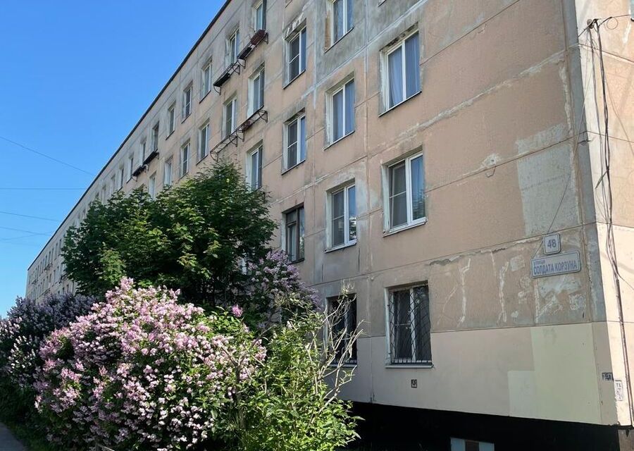 Продаётся 4-комнатная квартира, 49.02 м²