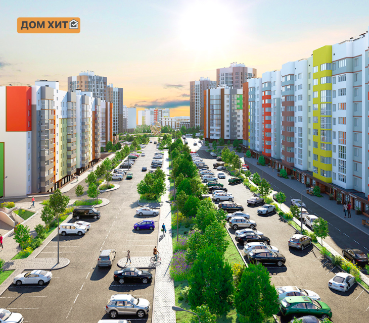 Продаётся 1-комнатная квартира, 40.74 м²