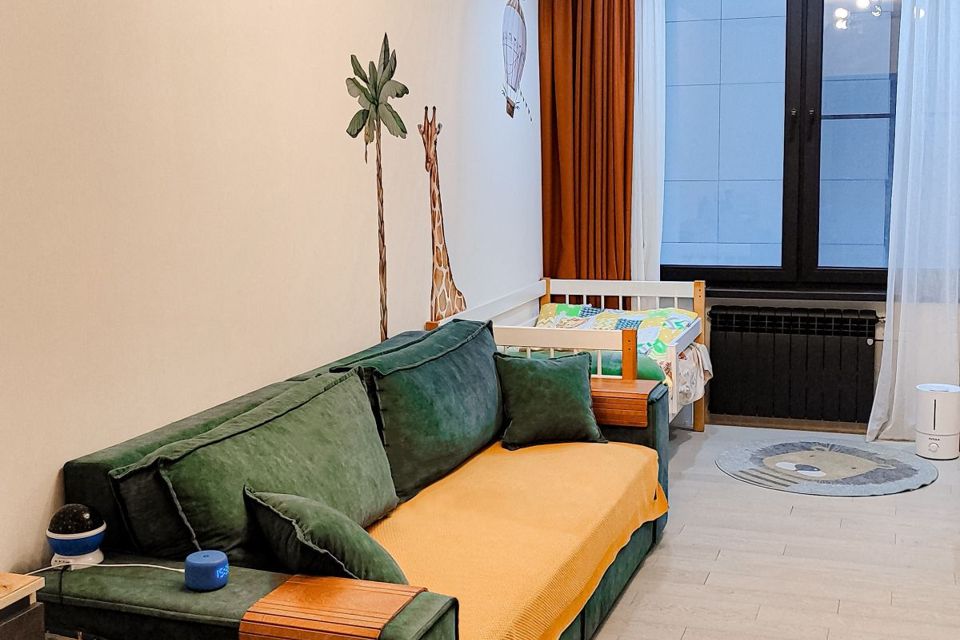 Продаётся 2-комнатная квартира, 66.5 м²