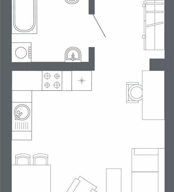 Продаётся 1-комнатная квартира, 30.6 м²