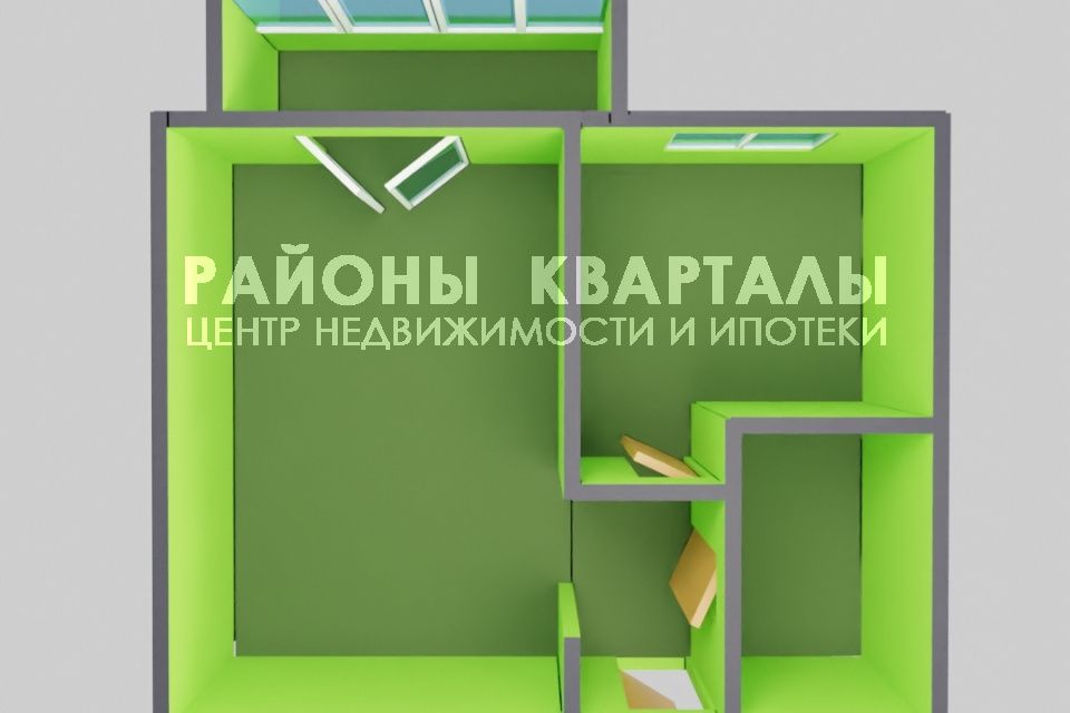 Продаётся 2-комнатная квартира, 40.9 м²