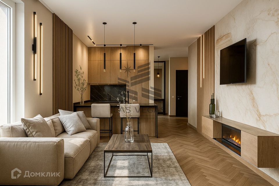 Сдаётся 3-комнатная квартира, 89 м²