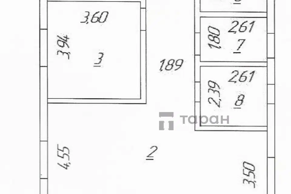 Продаётся 1-этажный дом, 135 м²