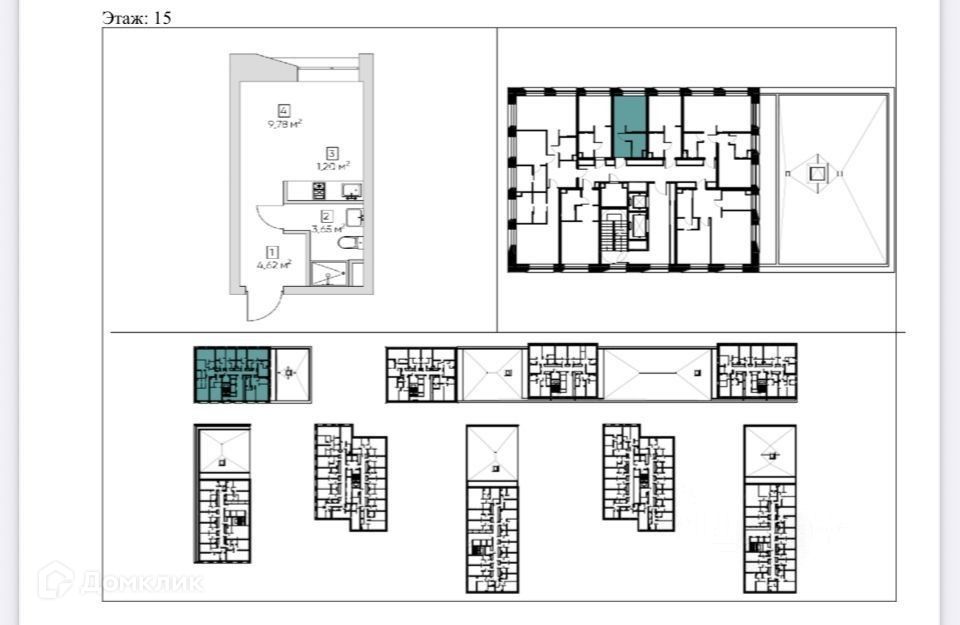 Продаётся студия, 20 м²