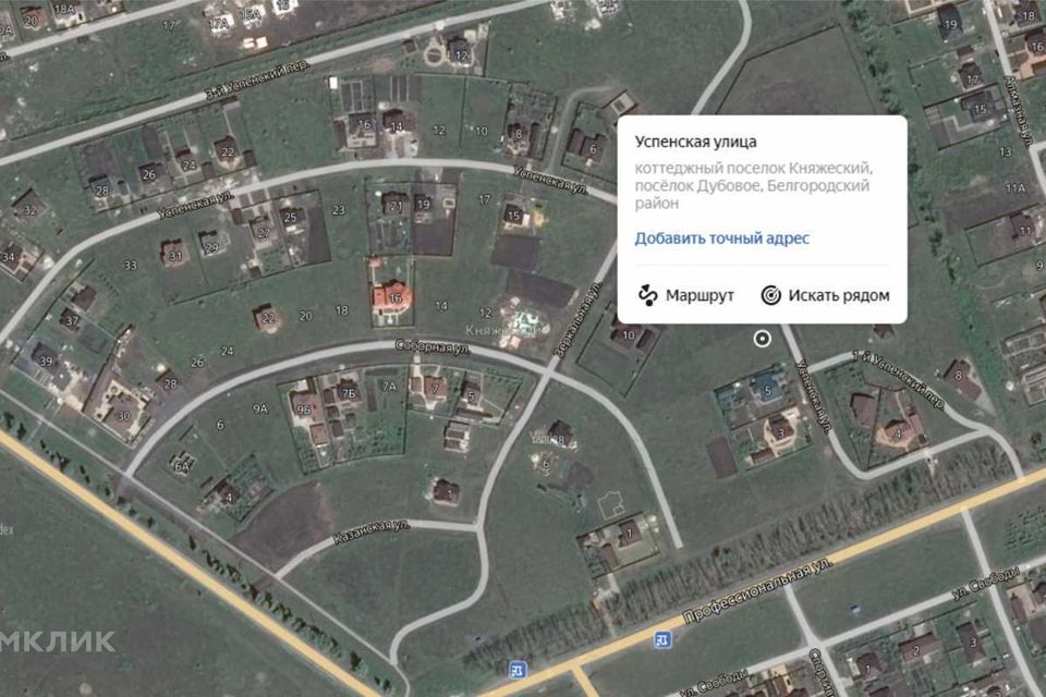 Поселок дубовое белгородская область карта