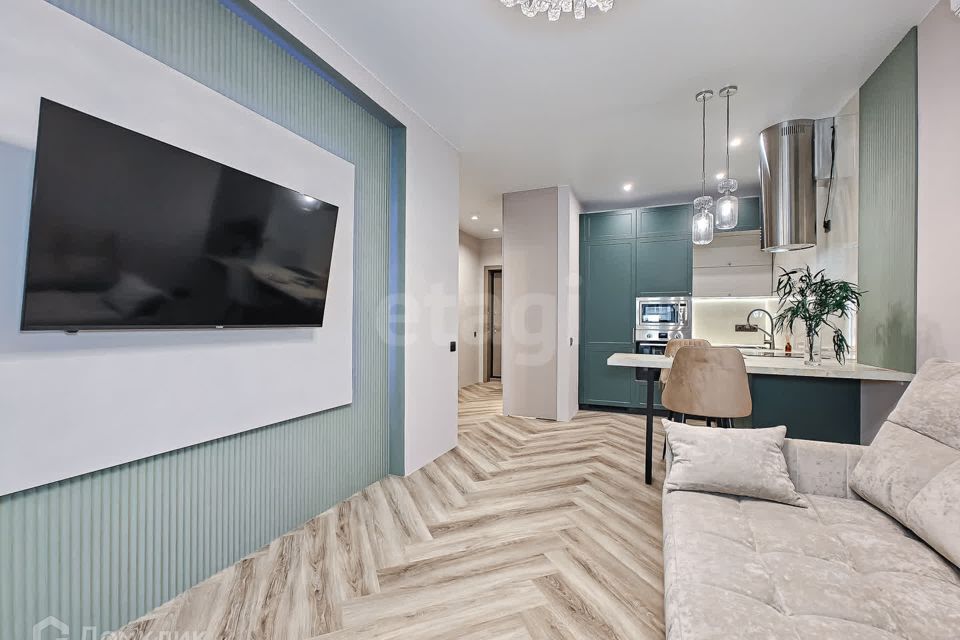 Продаётся 1-комнатная квартира, 46.79 м²