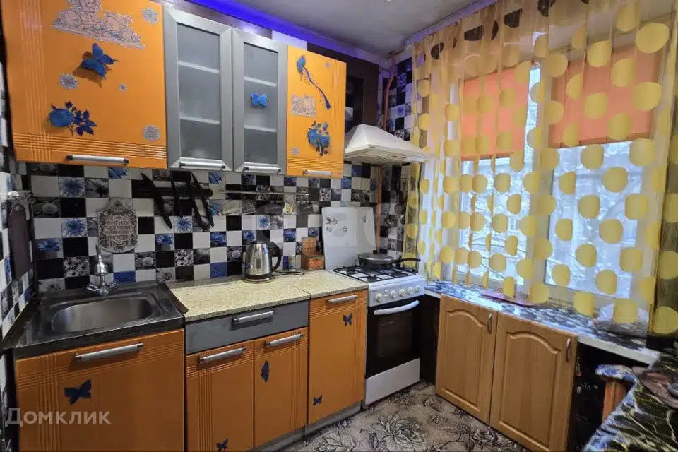 Продаётся 2-комнатная квартира, 43.4 м²